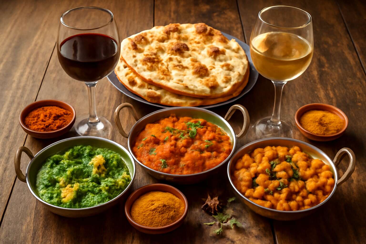 does wine pair with indian food