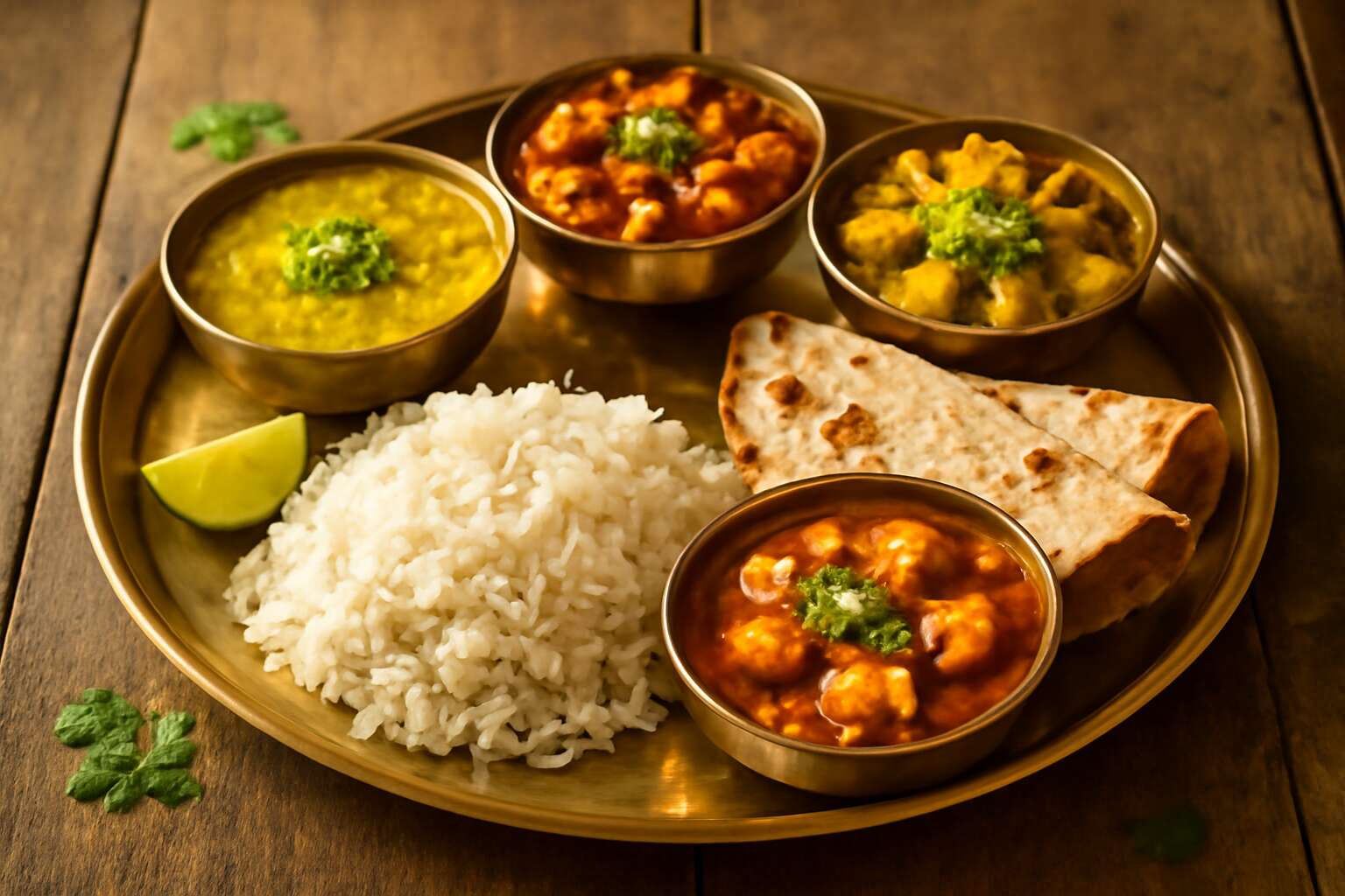 traditional indian food without turmeric