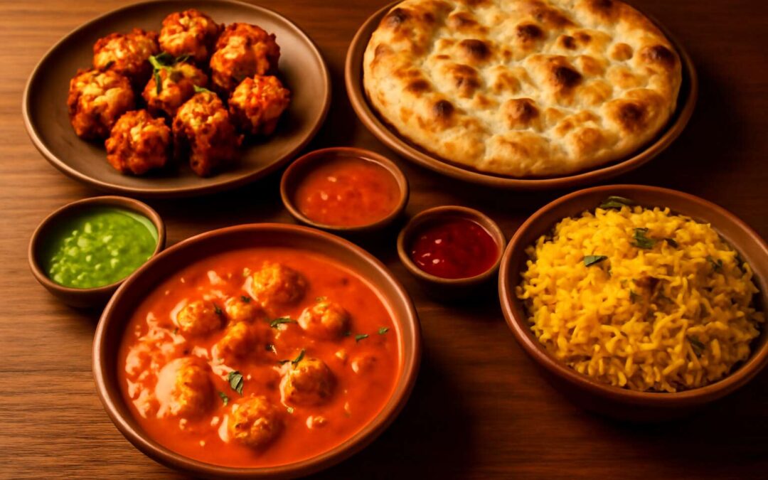 Craving spice with indian food near me me delivering sizzling flavors just around the corner.