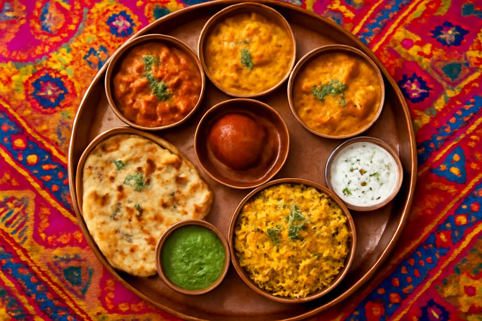 different types of indian food names