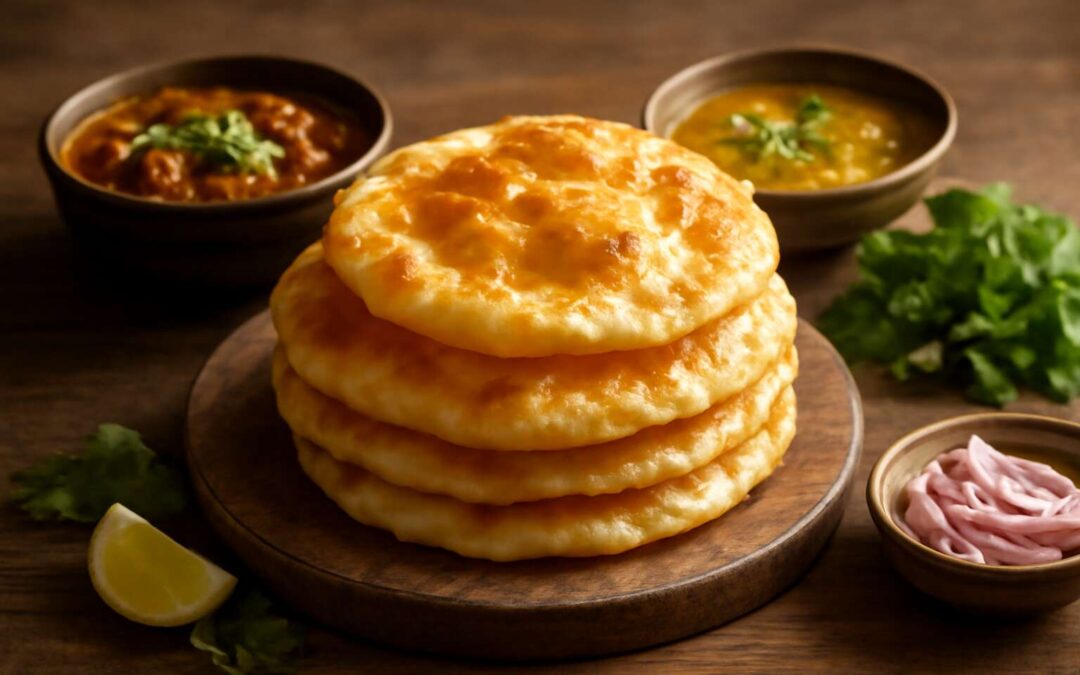 Tastebuds on a tour: indian food like roti and vibrant Indian flavors