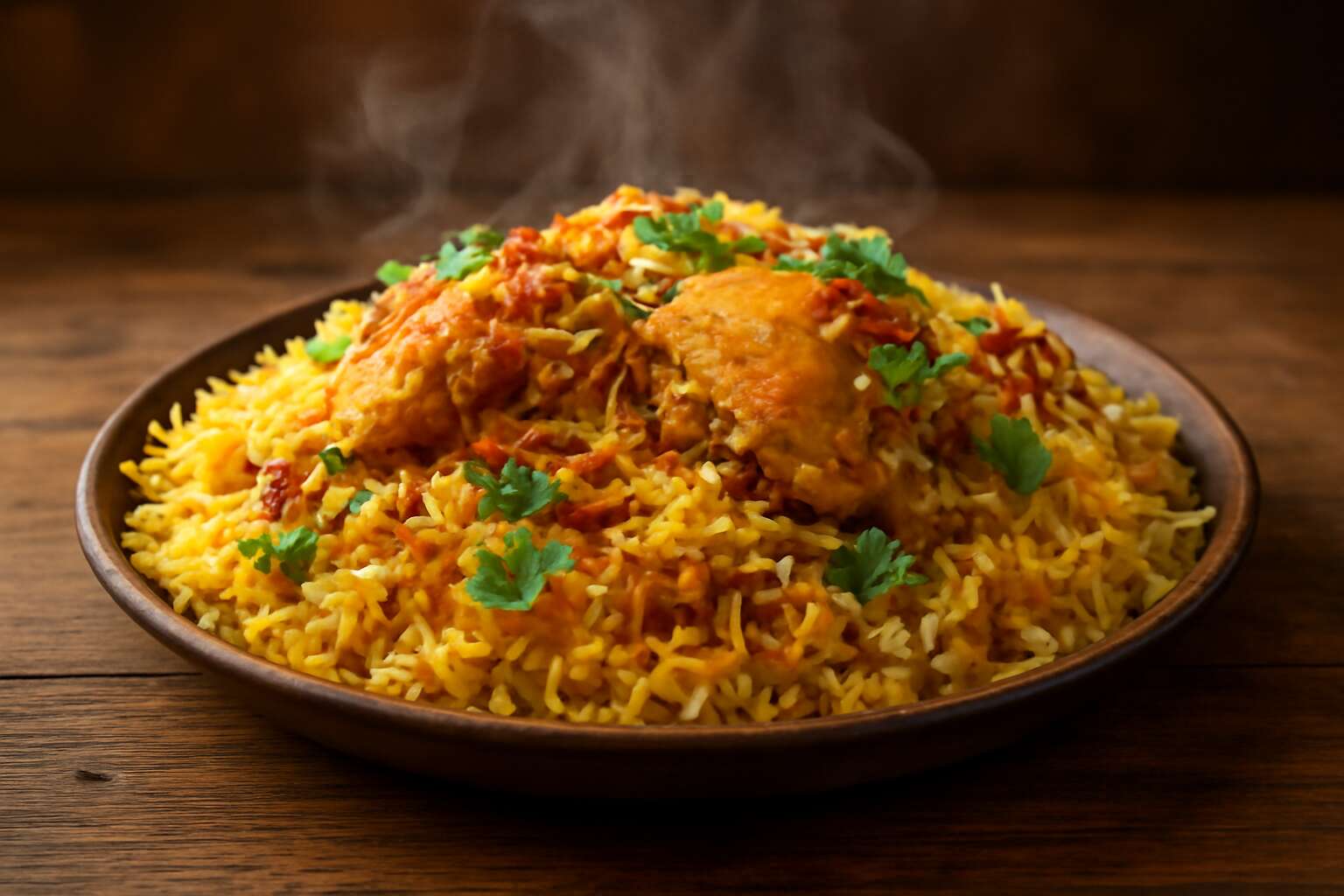 indian food like biryani