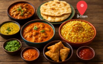 Find top bites with indian food near me within 8.1 km for tasty finds today.