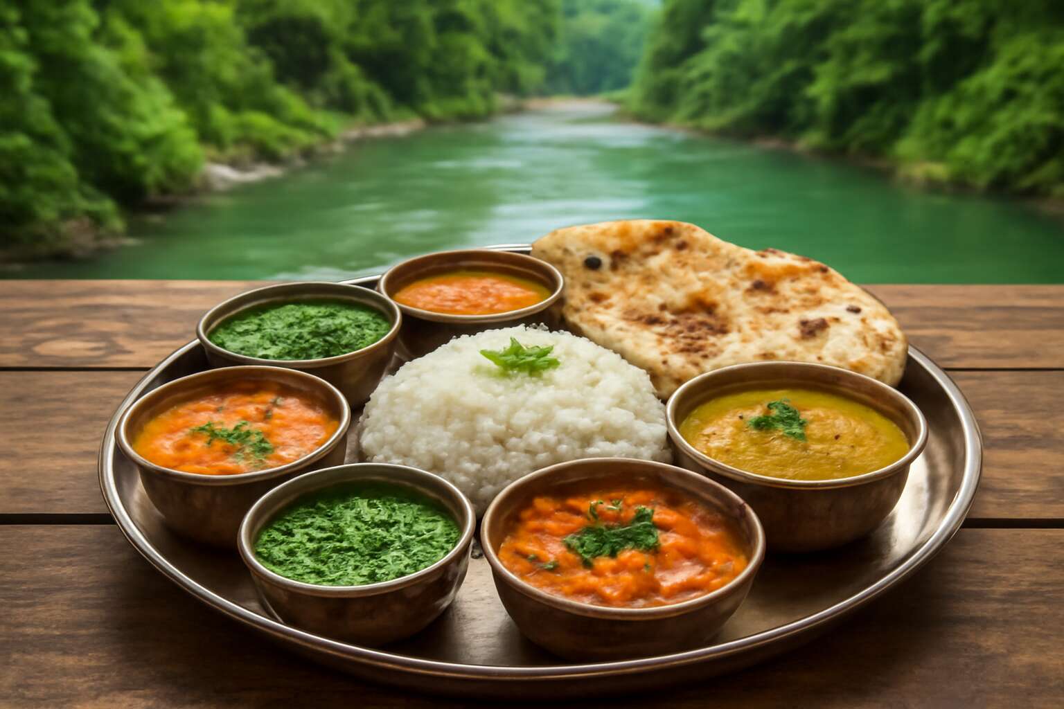 indian food white river